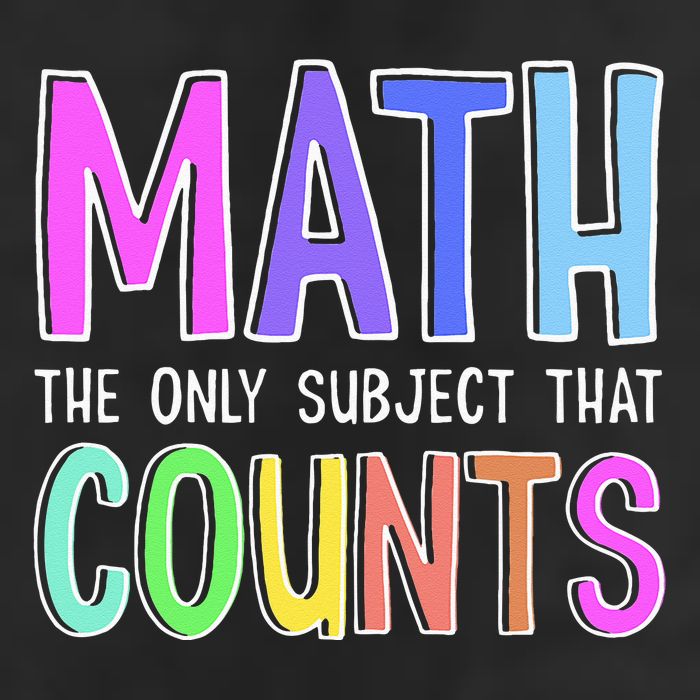Math The Only Subject That Counts Happy 100 Days Of School Trucker Hat