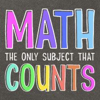 Math The Only Subject That Counts Happy 100 Days Of School Cotton Canvas Backpack