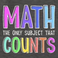 Math The Only Subject That Counts Happy 100 Days Of School Vector Backpack
