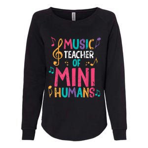 Music Teacher Of Mini Hu Back To School Meaningful Gift Womens California Wash Sweatshirt