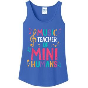 Music Teacher Of Mini Hu Back To School Meaningful Gift Ladies Essential Tank