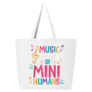 Music Teacher Of Mini Hu Back To School Meaningful Gift 25L Jumbo Tote