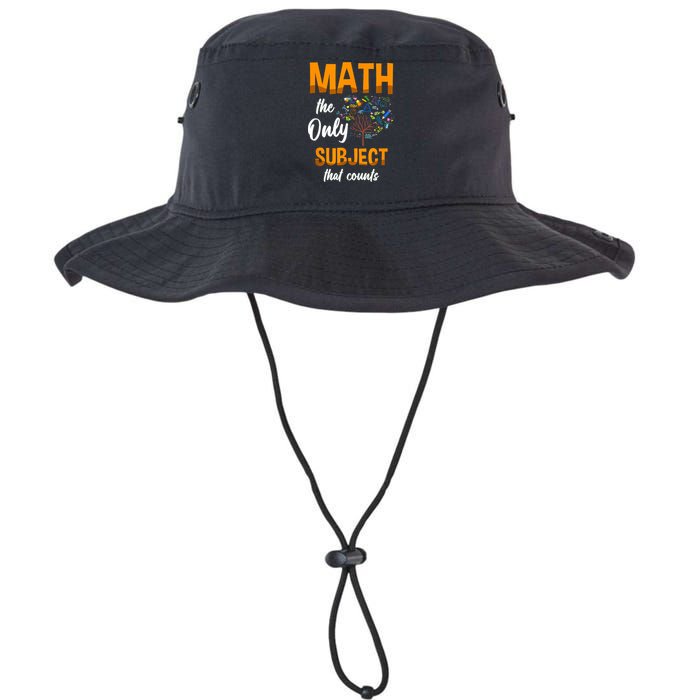 Math The Only Subject That Counts Mathematician Subject Legacy Cool Fit Booney Bucket Hat