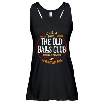 Member The Old Balls Club 60 Years Awesome For Old Fart Ladies Essential Flowy Tank
