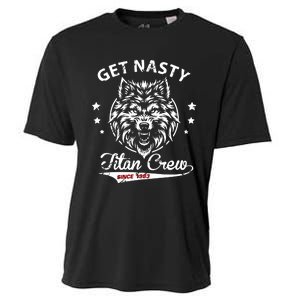 Mike Titan Ohearn Wearing Get Nasty Titan Cooling Performance Crew T-Shirt