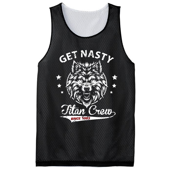 Mike Titan Ohearn Wearing Get Nasty Titan Mesh Reversible Basketball Jersey Tank