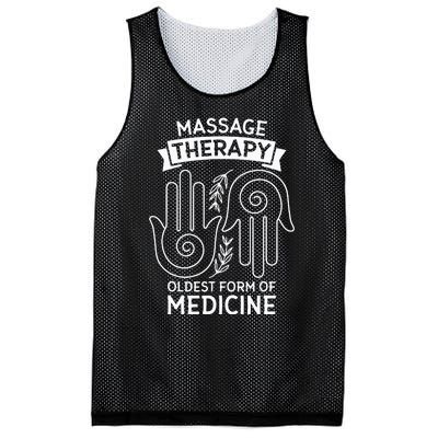 Massage Therapy Oldest Form Of Medicine Massage Therapist Mesh Reversible Basketball Jersey Tank