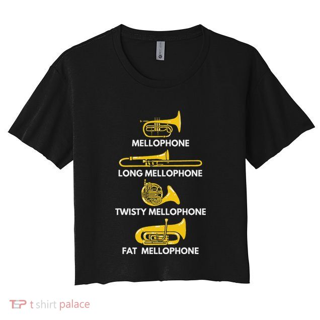 Mellophone Types Of Mellophone Instrument Gift Marching Band Crop Top