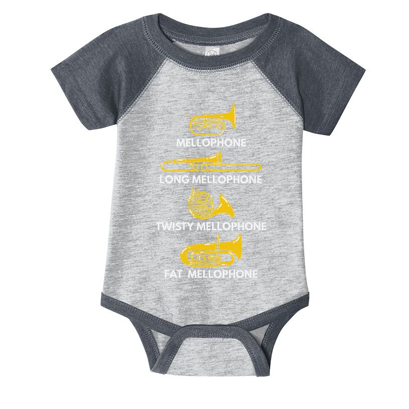 Mellophone Types Of Mellophone Instrument Gift Marching Band Infant Baby Jersey Bodysuit