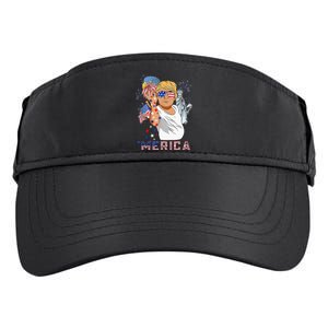 Merica Trump Outfits GlassesFirework 4th Of July Don Drunk Adult Drive Performance Visor