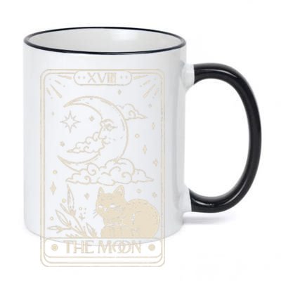 Moon Tarot Oversized Mystical 11oz Black Color Changing Mug