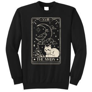 Moon Tarot Oversized Mystical Sweatshirt