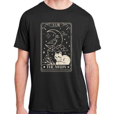 Moon Tarot Oversized Mystical Adult ChromaSoft Performance T-Shirt