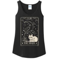 Moon Tarot Oversized Mystical Ladies Essential Tank