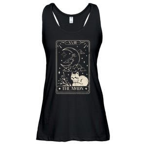 Moon Tarot Oversized Mystical Ladies Essential Flowy Tank