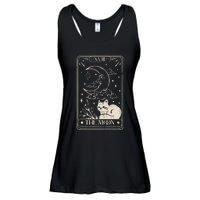 Moon Tarot Oversized Mystical Ladies Essential Flowy Tank