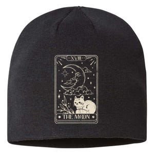 Moon Tarot Oversized Mystical Sustainable Beanie