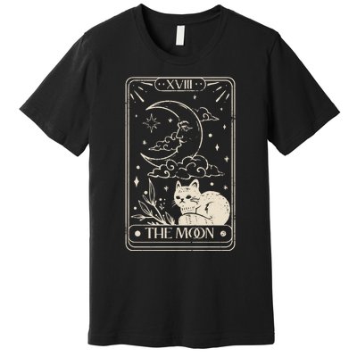 Moon Tarot Oversized Mystical Premium T-Shirt