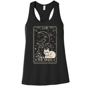 Moon Tarot Oversized Mystical Women's Racerback Tank