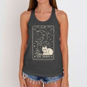 Moon Tarot Oversized Mystical Women's Knotted Racerback Tank