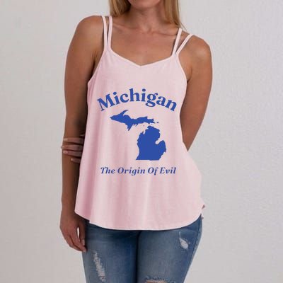 Michigan The Origin Of Evil Women's Strappy Tank