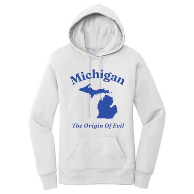 Michigan The Origin Of Evil Women's Pullover Hoodie