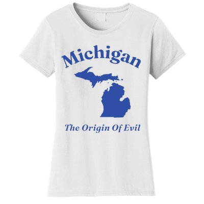 Michigan The Origin Of Evil Women's T-Shirt