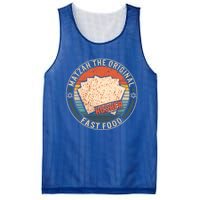 Matzah The Original Fast Food Kosher Jewish Seder Passover Great Gift Mesh Reversible Basketball Jersey Tank