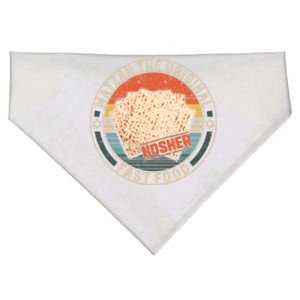 Matzah The Original Fast Food Kosher Jewish Seder Passover Great Gift USA-Made Doggie Bandana