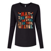 May The Odds Ratios Be Ever In Your Favor Womens Cotton Relaxed Long Sleeve T-Shirt