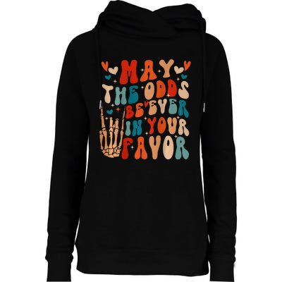 May The Odds Ratios Be Ever In Your Favor Womens Funnel Neck Pullover Hood