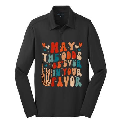 May The Odds Ratios Be Ever In Your Favor Silk Touch Performance Long Sleeve Polo