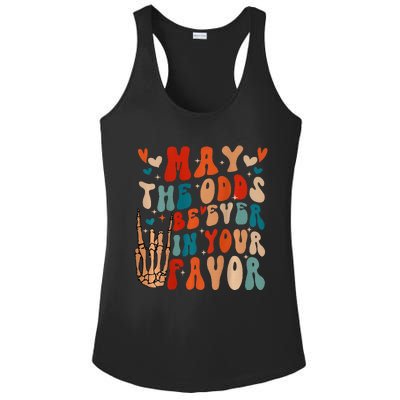 May The Odds Ratios Be Ever In Your Favor Ladies PosiCharge Competitor Racerback Tank