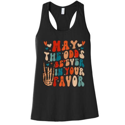 May The Odds Ratios Be Ever In Your Favor Women's Racerback Tank