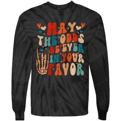 May The Odds Ratios Be Ever In Your Favor Tie-Dye Long Sleeve Shirt