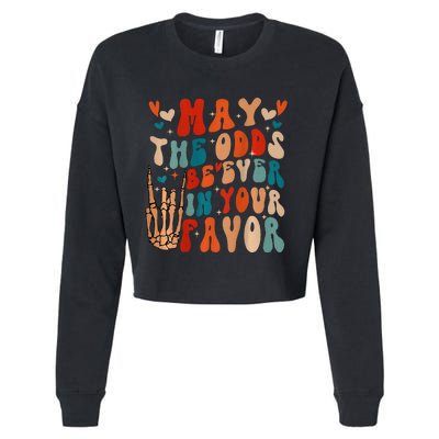 May The Odds Ratios Be Ever In Your Favor Cropped Pullover Crew