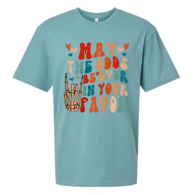 May The Odds Ratios Be Ever In Your Favor Sueded Cloud Jersey T-Shirt