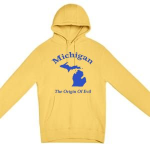 Michigan The Origin Of Evil Premium Pullover Hoodie