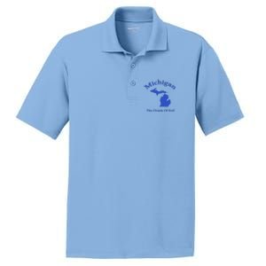 Michigan The Origin Of Evil PosiCharge RacerMesh Polo