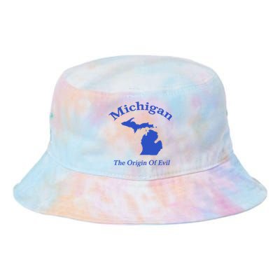 Michigan The Origin Of Evil Tie Dye Newport Bucket Hat