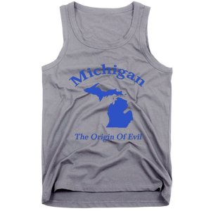 Michigan The Origin Of Evil Tank Top