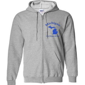 Michigan The Origin Of Evil Full Zip Hoodie