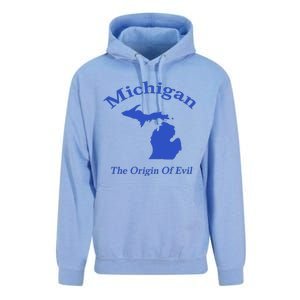 Michigan The Origin Of Evil Unisex Surf Hoodie