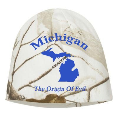 Michigan The Origin Of Evil Kati - Camo Knit Beanie