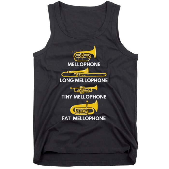 Mellophone Types Of Mellophones Marching Band Mellophonist Tank Top