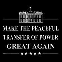 Make The Peaceful Transfer Of Power Great Again Short Acrylic Beanie