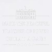Make The Peaceful Transfer Of Power Great Again Garment-Dyed Sweatshirt