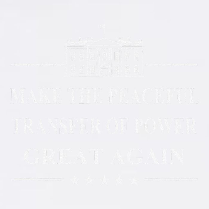 Make The Peaceful Transfer Of Power Great Again Garment-Dyed Sweatshirt