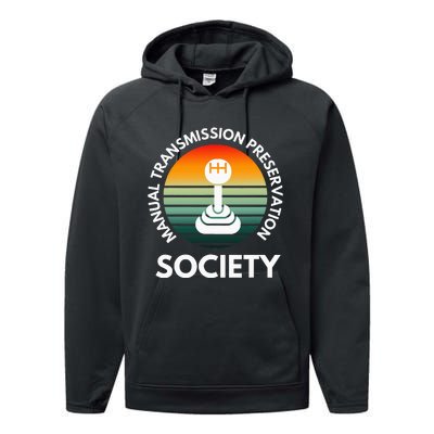 Manual Transmission Preservation Society Gearbox Mechanical Performance Fleece Hoodie