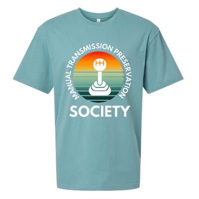 Manual Transmission Preservation Society Gearbox Mechanical Sueded Cloud Jersey T-Shirt